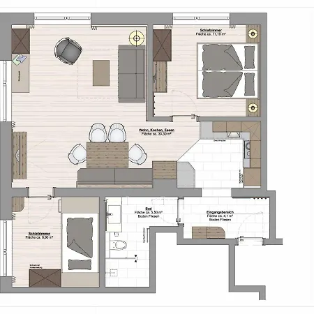 Апартаменти Mocking Кіцбюель